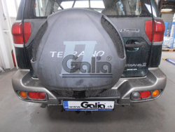 Фаркоп оцинкованный Galia N027A для Ford Maverick 1993-2000, Nissan Terrano 1993-2002(паспорт и сертификат в комплекте)(без электрики)