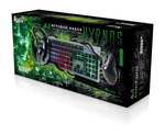 Набор игровой клавиатура+мышь+гарнитура+коврик SmartBuy RUSH Hypnos черный (SBC-777G-K)