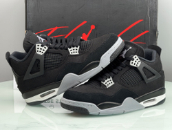 Air Jordan 4 SE Black Canvas