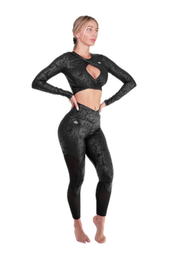 Леггинсы BODY ENGINEERS ALDEA Tech 2.0 Legging Metallic Black