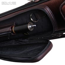Кейс QK-S Captain 2x2 коричневый аллигатор