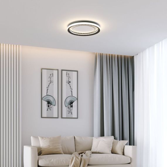 Потолочный светодиодный светильник Eurosvet Parafe 40023/1 LED серый