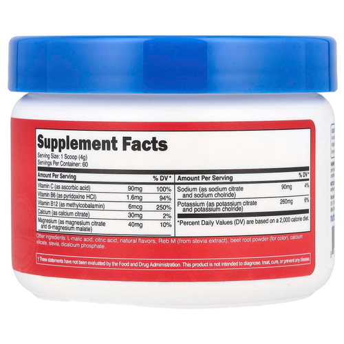 Nutricost, Электролиты, улучшенный комплекс для увлажнения, фруктовый пунш, 234 г (8,4 унции)