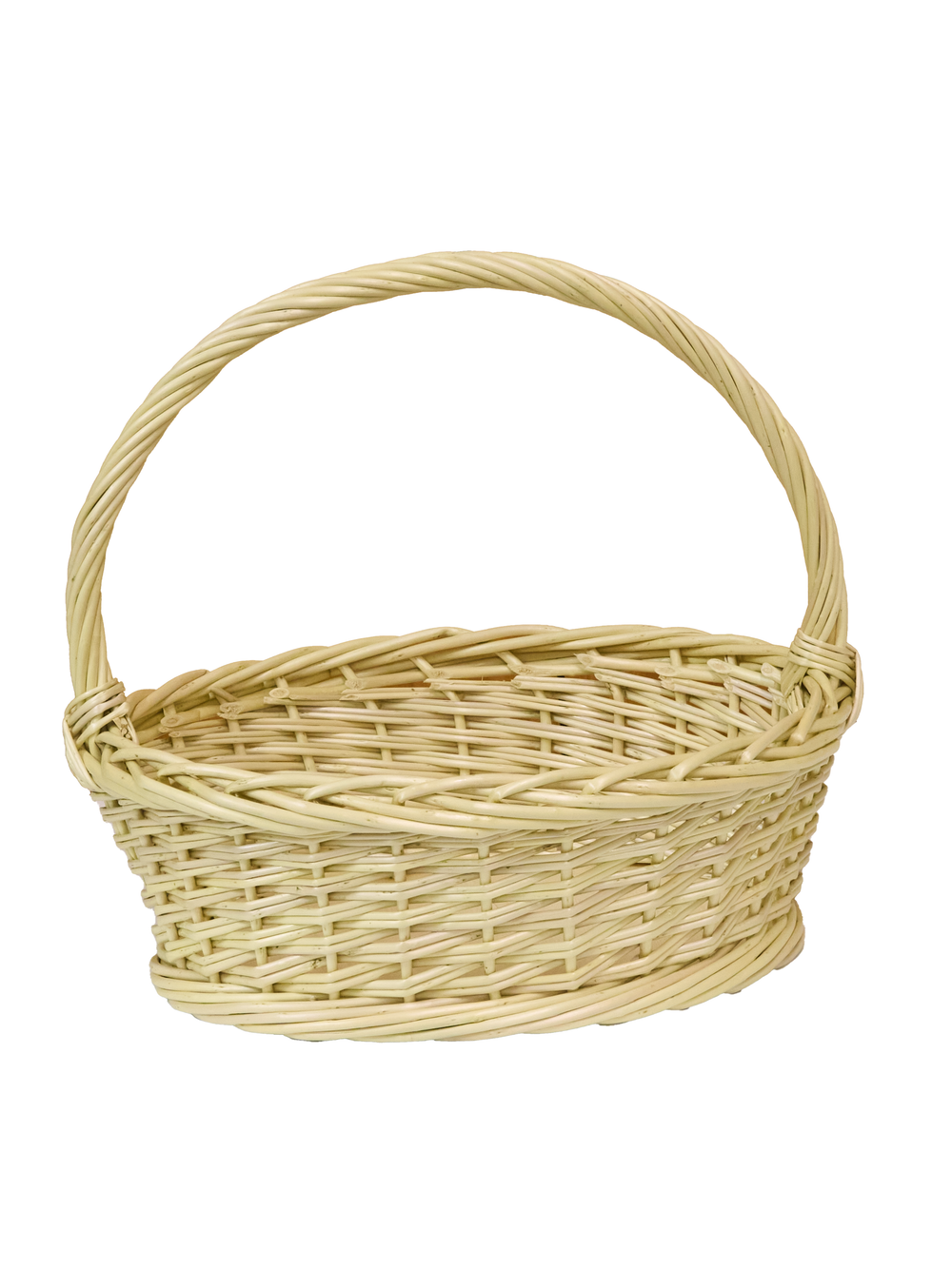 Корзинка овальная подарочная, арт. NO320, 32х22х11 см, высота с ручкой 30 см