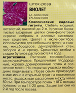 Шток-роза Виолет 0,1 г СМЦ-567
