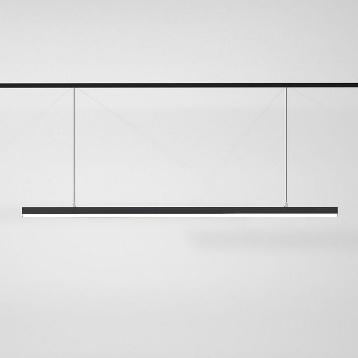 Подвесной трековый светодиодный светильник Elektrostandard Slim Magnetic Milo 85106/01 40W 4000K черный a064803