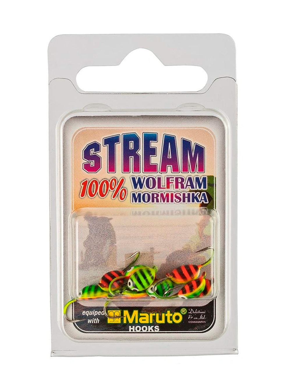 Мормышка Helios вольфрамовая Мидия с ушком крашеная 3мм 0,58гр 61 (MW-2430-61)