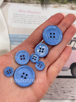 Пуговицы натуральный перламутр синие скидка