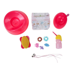 Пупс функциональный с аксесс., коробка BLS024H