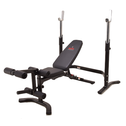 Многофункциональная силовая скамья SMITH STRENGTH WB270 со стойками под штангу