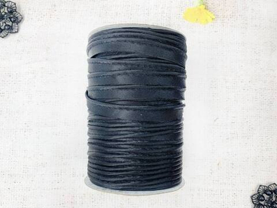 Кант атласный, ш. 1,3 см/кант 3 мм, чёрный