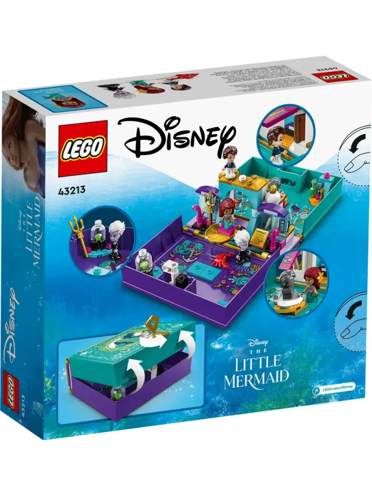 Конструктор Disney 43213 Книга приключений русалочки