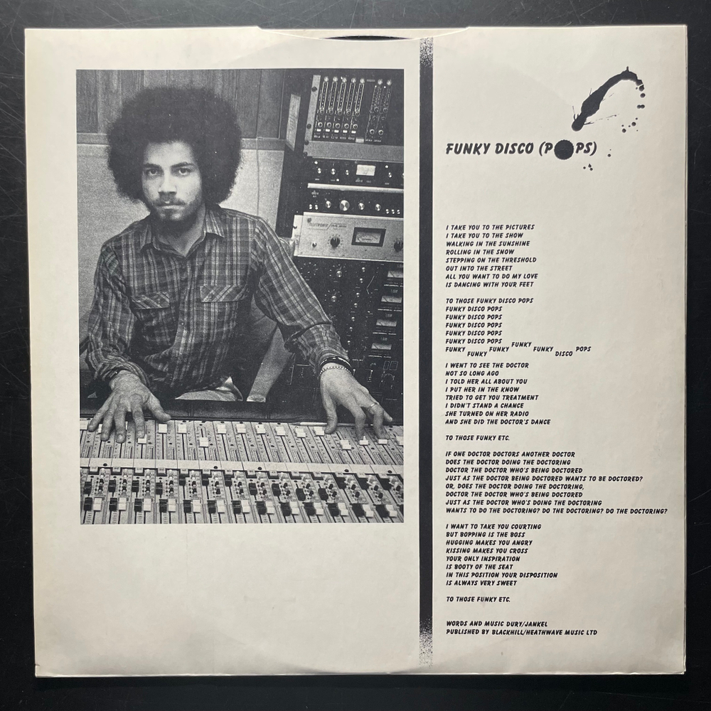 Ian Dury ‎– Lord Upminster (Англия 1981г.)