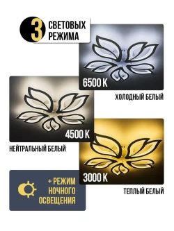 REDIGLE Светильник, LED, 120 Вт