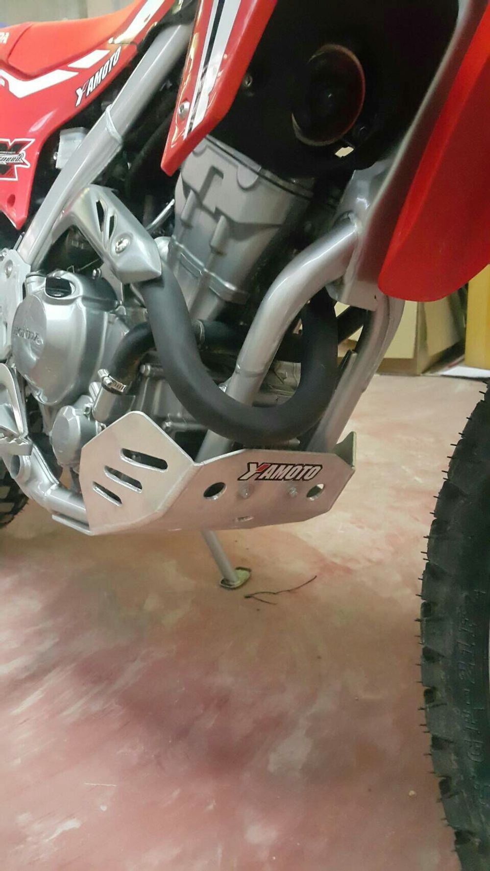 Skid Plate for Honda CRF250L-M (2012-2020). Aluminium, 4mm. V2.4