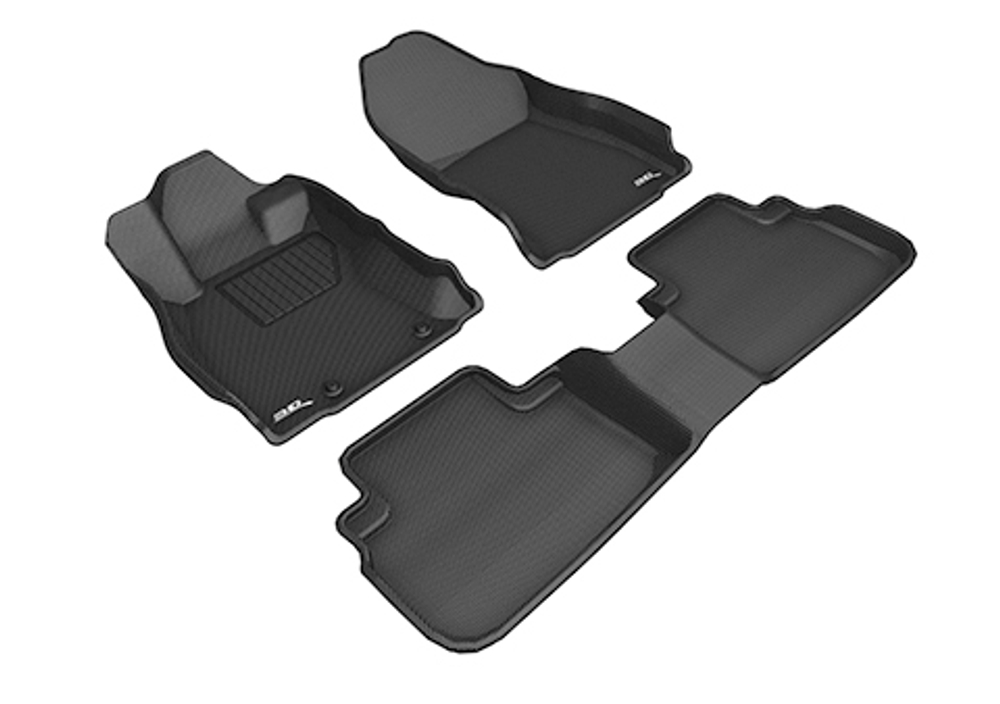 Коврики салона Sotra 3D Lux для Subaru Forester V 2018- черные. Артикул ST 74-00715