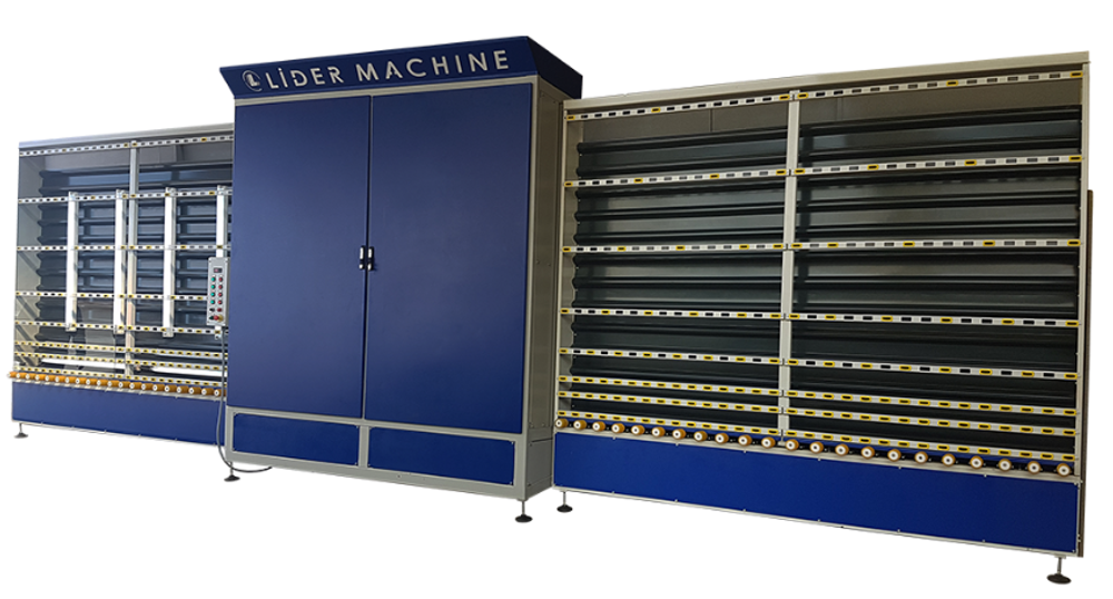 LIDER MACHINE AQUA Машины для вертикальной мойки стекла - Турция