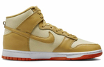 Кроссовки Nike Dunk "Wheat Gold And Safety Orange"
