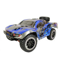 Радиоуправляемый шорт-корс Remo Hobby EX3 Brushless UPGRADE (синий) 4WD 2.4G 1/10 RTR