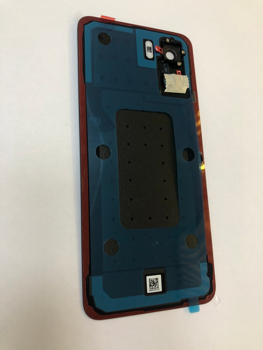Honor 90 Lite  Задняя крышка в сборе с защитными стёклами камеры синяя Оригинал Сервисная