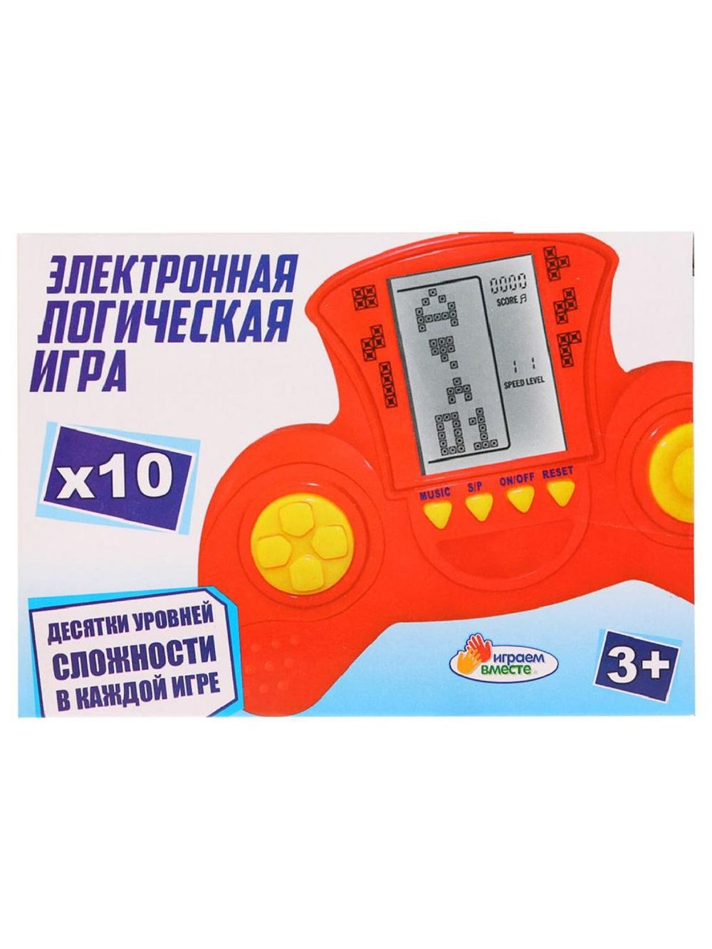 Электронная игра на батарейках, озвучена (0603K133-R)