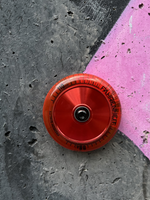 Колесо Fahrenheit 110*24 mm Hollow core, красный/прозрачный красный