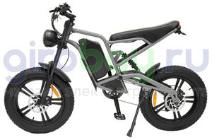 Электровелосипед IKINGI S6 PRO (60V/23Ah) - Серый фото