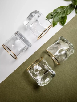 Набор бокалов для виски 6шт изогнутые