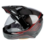 Шлем Klim X1 Alpha глянцевый черный/красный, размер XL (RR)