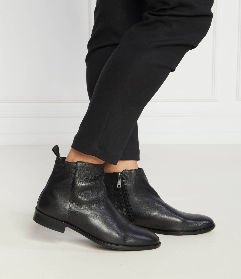 Кожаные челси colby BOSS BLACK - черный(50503550)