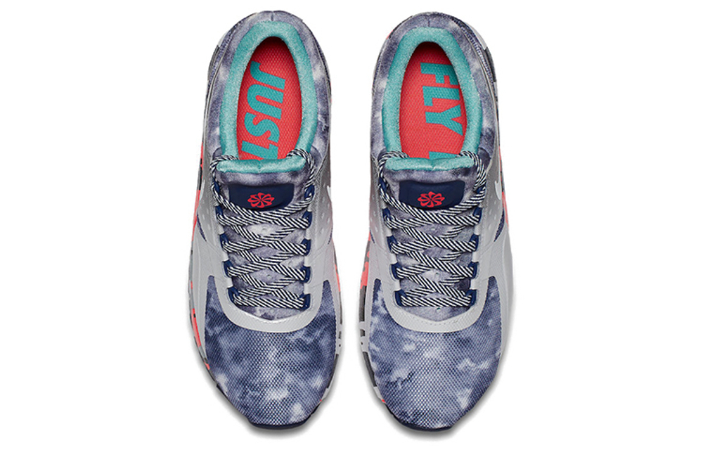 Nike Air Max Zero WJK Wang Junkai design joint low-top running shoes women's silver blue red