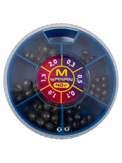 Набор грузил "ЯМАН" "M" 40 г, 0,3-2,0 г