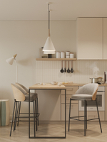 Светильник подвесной mango kart, D25х42 см, бежевый