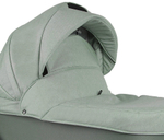 Детская коляска Indigo Barbara 21 Classic 3 в 1 с автокреслом Avionaut Cosmo Grey Ba02 шалфей