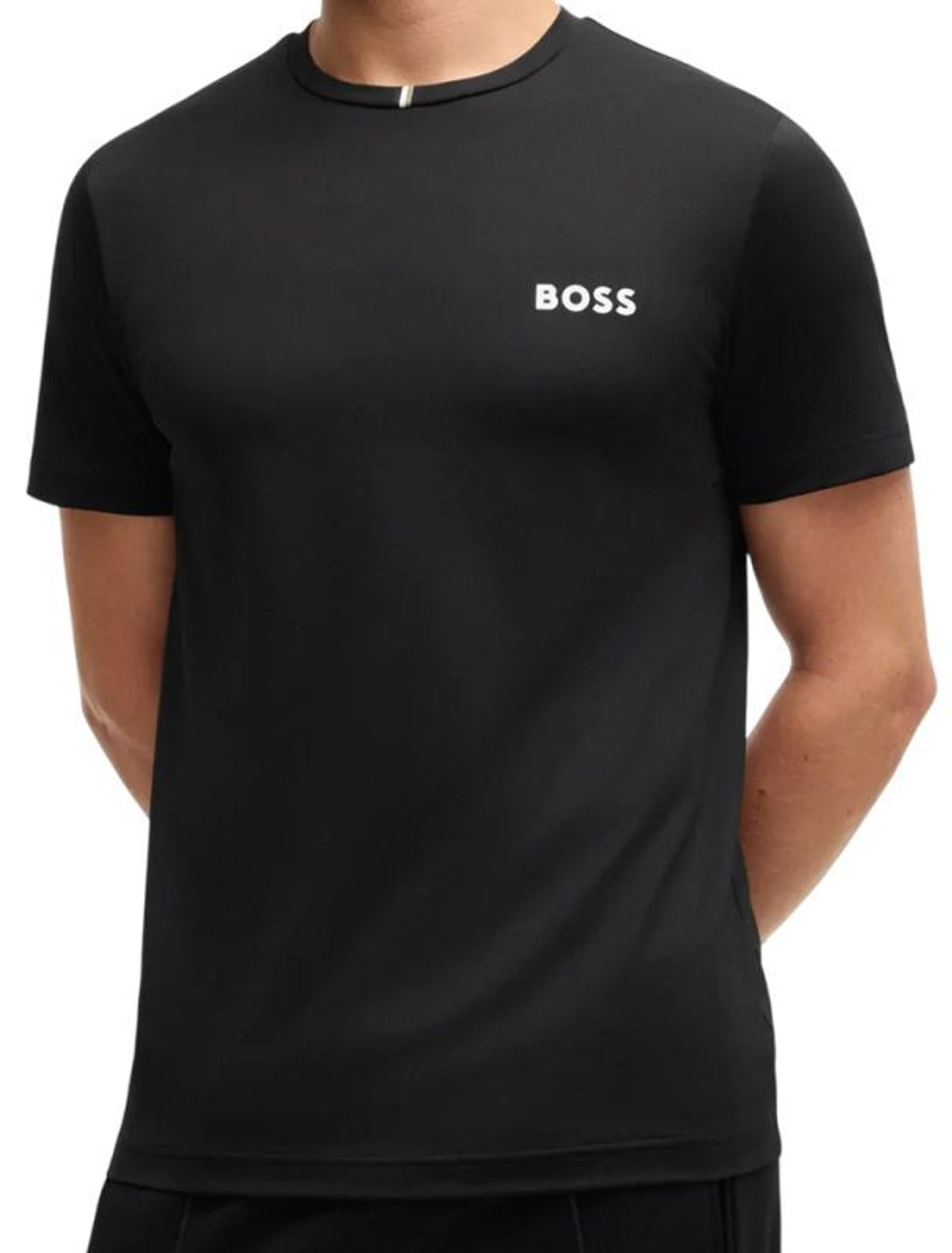 Мужская теннисная футболка BOSS Tee MB - черный