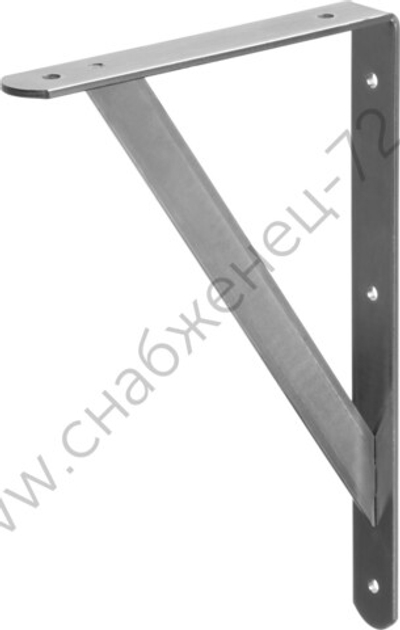 STAYER 300х200х30х4 мм, оцинкованный, усиленный уголок-кронштейн (37422-5)
