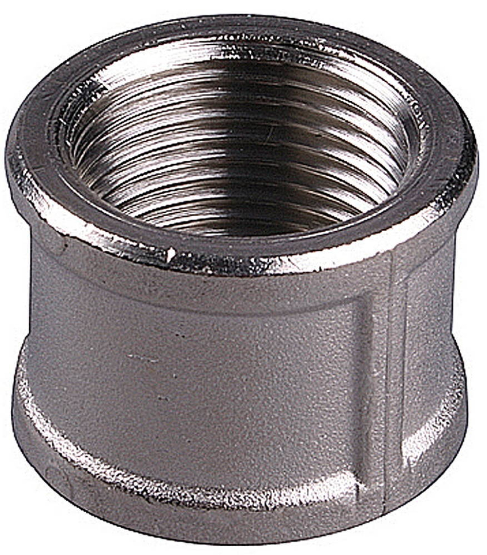 Муфта GENERAL FITTINGS никелированная латунь, 1/2″