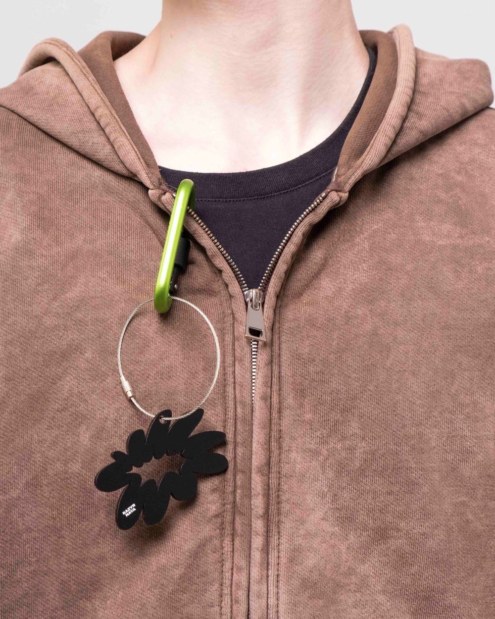 Брелок Kazyrnaya Flower 01 черный