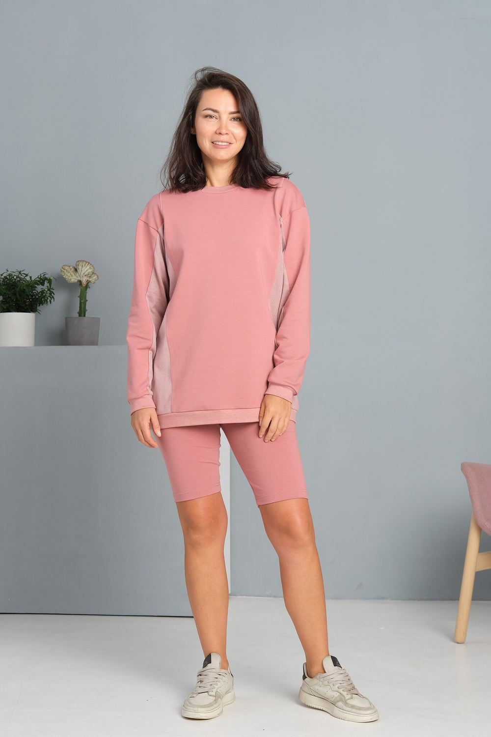 Свитшот для мам MilkShake (Пудра)