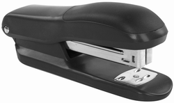 Степлер №24/6, 26/6 BRAUBERG "SX-39", до 25 листов, черный, 228590