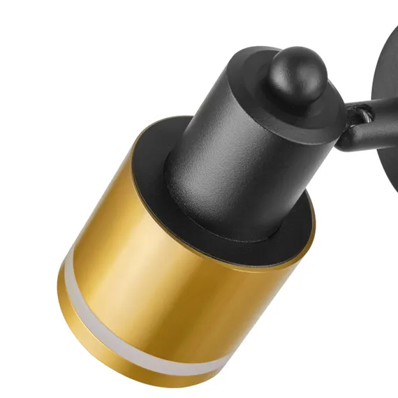 CL565514 Bruno Черный+Бронза Св-к Спот