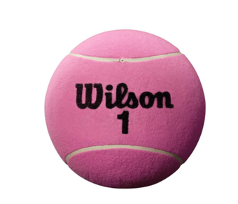 Мяч для автографов  Mini Gigant Wilson Roland Garros Mini Jumbo Ball - pink + marker