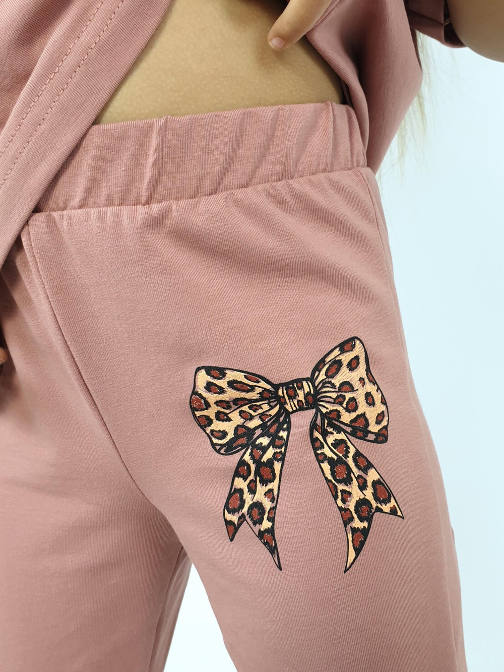 02-149-5 Комплект для девочки (джемпер+ брюки)