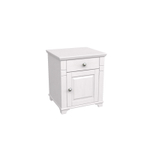 Тумба прикроватная «Бейли» белый воск