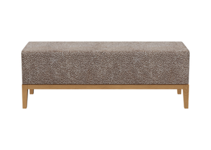 Банкетка Fjord 120 см (бежевый букле, бук)