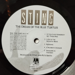 Винтажная виниловая пластинка LP Sting The Dream Of The Blue Turtles (Japan 1985) (Obi) Shadows In The Rain