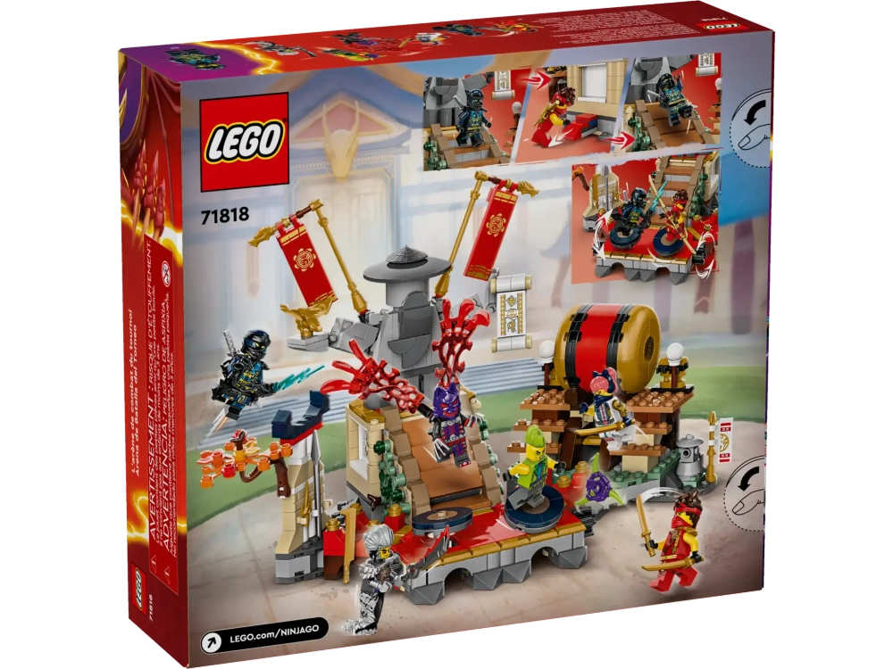 Конструктор LEGO Ninjago 71818 Турнирная боевая арена