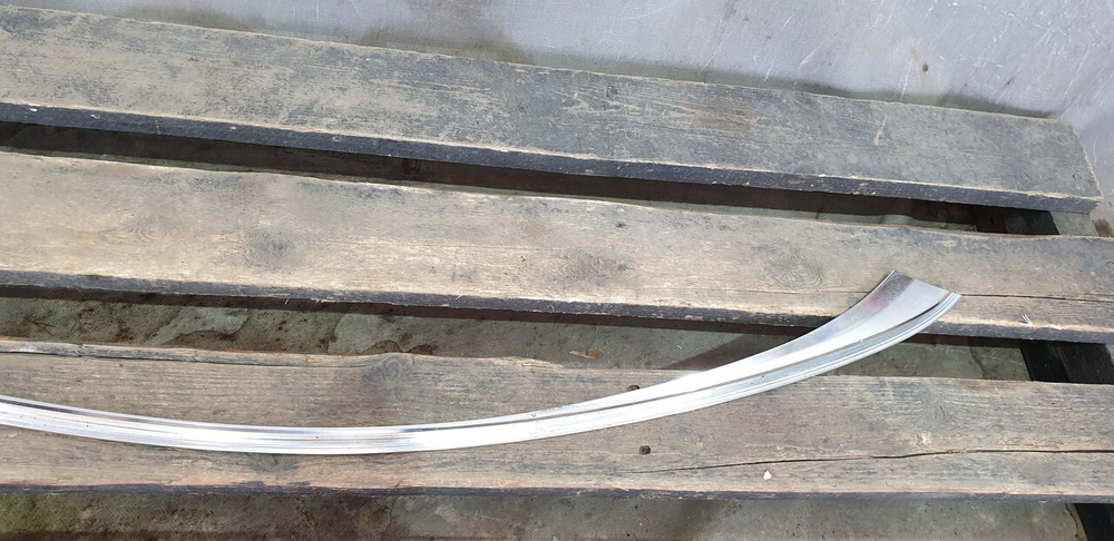 Молдинг двери задней левой Mercedes S (W222) 13-20 Б/У Оригинал A2226989700