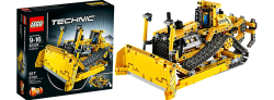 LEGO Technic: Бульдозер 42028 — Bulldozer — Лего Техник