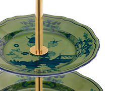 Этажерка трехъярусная Oriente Italiano Malachite (36 см)